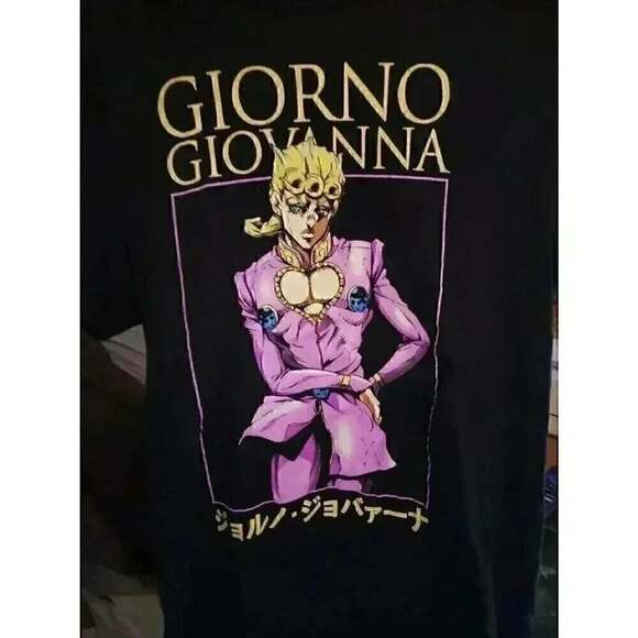 SZ Other - JoJo's Bizarre Adventure Giorno Giovanna t shirt anime tee sz S Ripple BBB